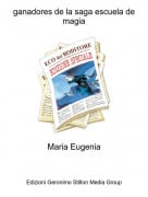 Maria Eugenia - ganadores de la saga escuela de magia