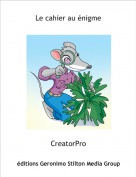 CreatorPro - Le cahier au &eacute;nigme