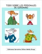 BOLLETE - TODO SOBRE LOS PERSONAJES DE GERONIMO