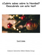 Lalima - &iquest;Cu&aacute;nto sabes sobre la Navidad?&iexcl;Descubrelo con este test!