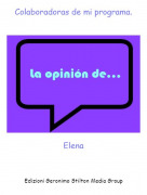 Elena - Colaboradoras de mi programa.