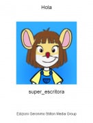 super_escritora - Hola