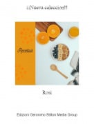 Rosi - &iexcl;&iexcl;&iexcl;Nueva caleccion!!!