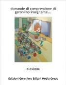 alexinox - domande di comprensione digeronimo insegnante...