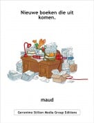 maud - Nieuwe boeken die uit komen.