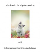ruti - el misterio de el gato perdido