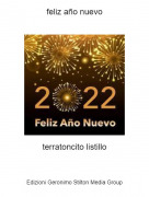 terratoncito listillo - feliz a&ntilde;o nuevo