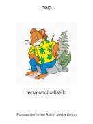 terratoncito listillo - hola