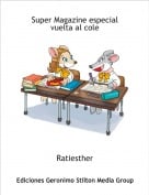Ratiesther - Super Magazine especial vuelta al cole