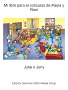 June o Juny - Mi libro para el concurso de Paula y Rosi