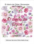Elena <3 - El diario de Chloe: Personajes confirmados