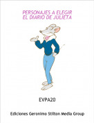 EVPA20 - PERSONAJES A ELEGIREL DIARIO DE JULIETA