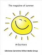 M-Escritora - The magazine of summer