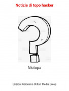Nictopa - Notizie di topo hacker