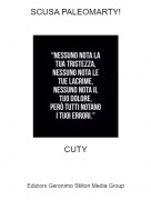 CUTY - SCUSA PALEOMARTY!