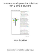 sara topolina - ho una nuova topoamica +divisioni con 2 cifre al divisore