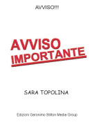 SARA TOPOLINA - AVVISO!!!