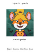 sara topolina - ringrazio , grazie