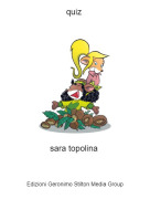 sara topolina - quiz