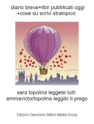 sara topolina leggete tutti emmavictortopolina leggilo ti prego - diario breve+libri pubblicati oggi +cose su scrivi stratopico