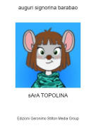 sArA TOPOLINA - auguri signorina barabao