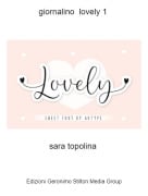 sara topolina - giornalino lovely 1