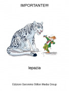 lepazia - IMPORTANTE!!!