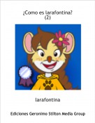 larafontina - &iquest;Como es larafontina?(2)