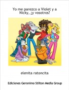 elenita ratoncita - Yo me parezco a Violet y a Nicky, &iquest;y vosotros?