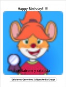 ratitairene y ratalista - Happy Birthday!!!!!