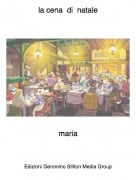 maria - la cena di natale
