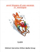 ILA04 - avrei bisogno di una vacanza     in  montagna