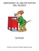 QUIQUE - GERONIMO, EL MEJOR RAT&Oacute;N DEL MUNDO