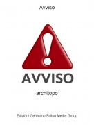 architopo - Avviso