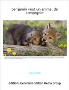 Laurine - benjamin veut un animal de compagnie