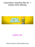 Lupino_me - Il giornalino classifica libri ed . 1 ottobre 2023 #libri#g