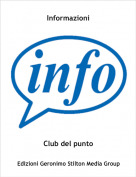 Club del punto - Informazioni