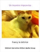 francy la lettrice - Un incontro improvviso