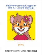 punny - Halloween:consigli,suggerimenti e.....un p&ograve; di gossip!
