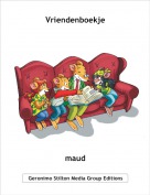 maud - Vriendenboekje