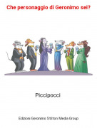 Piccipocci ​​​​​​​ - Che personaggio di Geronimo sei?