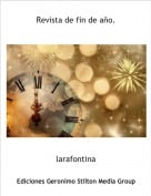 larafontina - Revista de fin de a&ntilde;o.