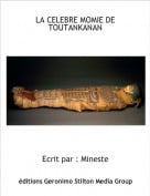 Ecrit par : Mineste - LA CELEBRE MOMIE DE TOUTANKANAN