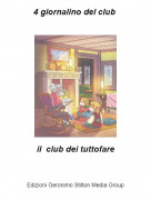 il club dei tuttofare - 4 giornalino del club