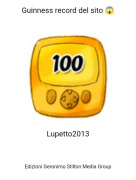 Lupetto2013 - Guinness record del sito 😱