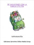 to&ntilde;iratoncilla - DE VACACIONES CON LA FAMILIA STILTON