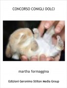 martha formaggina - CONCORSO CONIGLI DOLCI