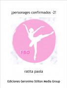 ratita paola - &iexcl;personages confirmados -2!