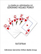 RATOFRAN - LA BARAJA ADIVINADA N1GERONIMO HOLMES POIROT