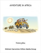 frencyblu - AVVENTURE IN AFRICA